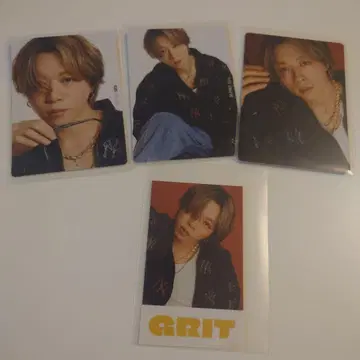 비퍼스트 GRIT 트레이딩 카드 3장 세트 소우타 혜택 스티커