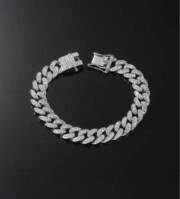 실버 체인 팔찌 22.5cm