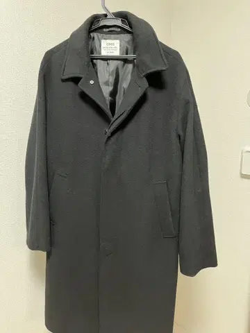 coen 블랙 체스터 코트