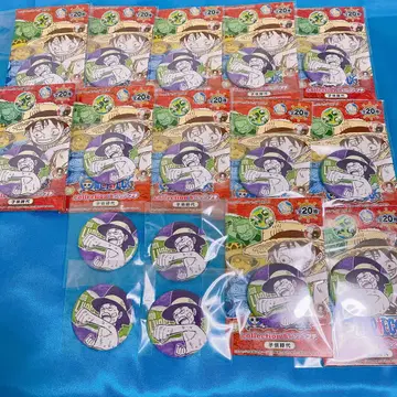ONE PIECE 루치 컬렉션 캔뱃지 세트