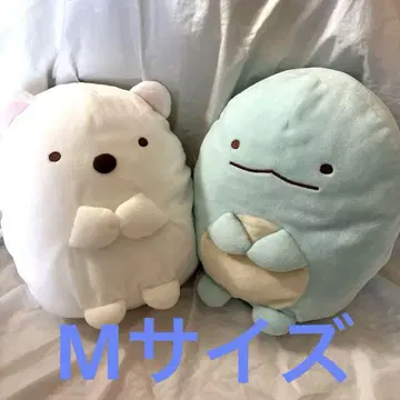 스미코구라시 시로쿠마 토카게 봉제 인형 세트 M
