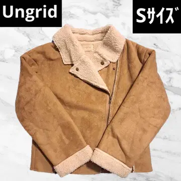 [ Ungrid ] 무스탕풍 브라운 자켓