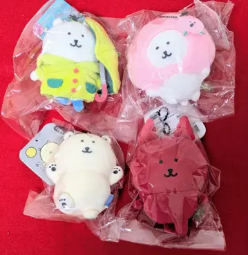나가노 마켓 나가노의 곰 마스코트 4점 세트