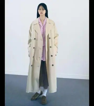 ZARA 자라 롱 오버사이즈 트렌치코트