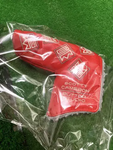 스카티 카메론 커스텀샵 퍼터 커버 빨간색