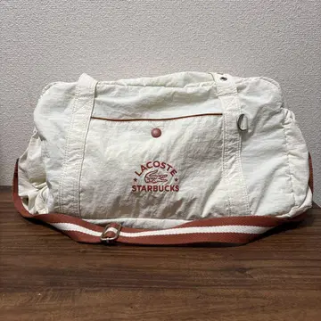 한국 LACOSTE x STARBUCKS 숄더백 멀티백
