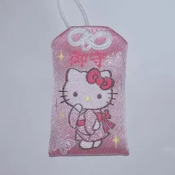 초레어 헬로키티 토고 신사 한정판 부적 산리오 Hello Kitty
