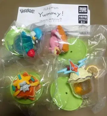 포켓몬 Yummy! 스위트 마스코트 7 컴플리트 세트