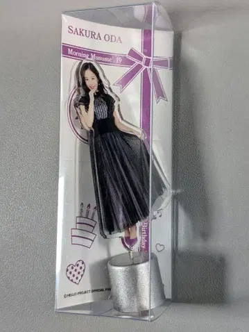 모닝구무스메 '19 오다 사쿠라 사쿠라의 조사 8 아크릴 클립 스탠드