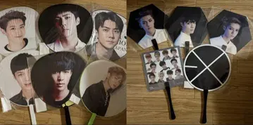 EXO 부채 묶음 판매