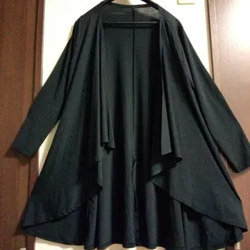 새상품 데이지 코로네트 변형 겉옷 롱 가디건 블랙