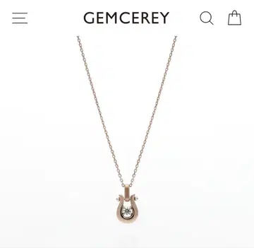 코다 쿠미 GEMCEREY 포르투보누르 쁘띠 지르코니아 목걸이
