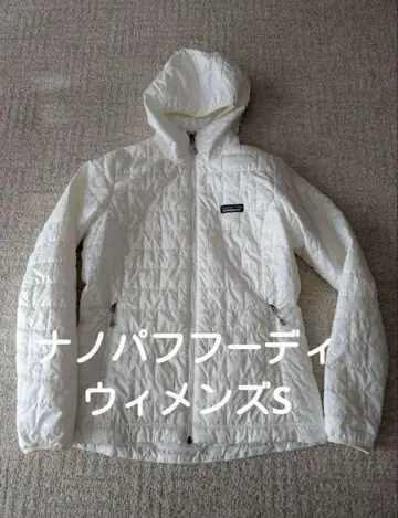 patagonia 파타고니아 나노 퍼프 후디 우먼 S 사이즈 화이트