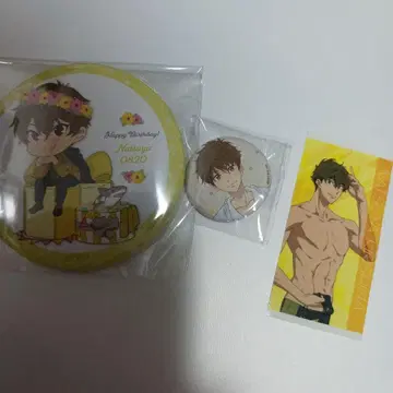 Free! 나츠야 캔뱃지 세트 A