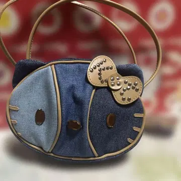 2003 키티 공 파우치 데님