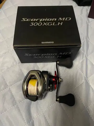미사용 SHIMANO 21 Scorpion MD 300XGLH 라인 포함