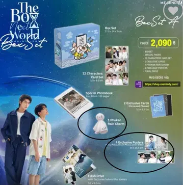 TheBoyNextWorld BoxSet 특전 포스터 등
