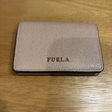 FURLA 핑크 명함지갑