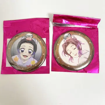 귀멸의 칼날 ufotable cafe 무한성편 코쵸우 시노부 캔뱃지