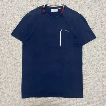 LACOSTE 네이비 포켓T셔츠 US S