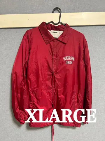[ 익명 배송 ] XLARGE 빨간색 나일론 자켓