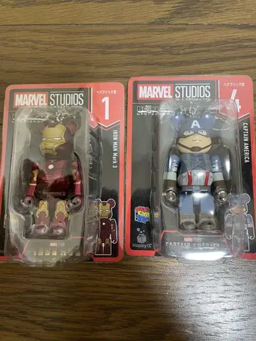 MARVEL 복권 마블 아이언맨 마크 3 & 캡틴 아메리카