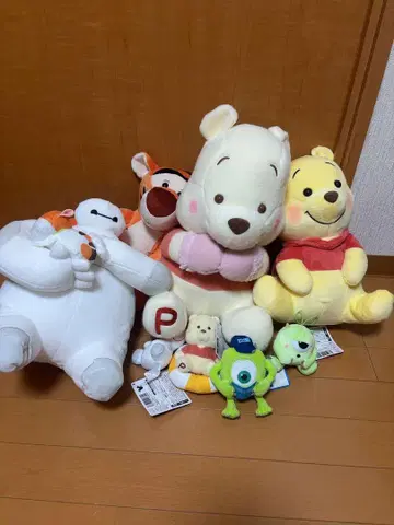 디즈니 봉제 인형 마스코트 세트 판매
