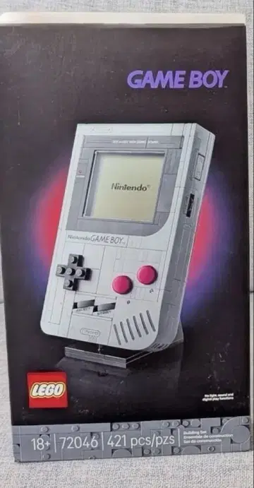 LEGO 슈퍼 마리오 Game Boy 72046 닌텐도 완구 새상품
