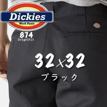 32 x 32 블랙 디키즈 874 워크 팬츠 치노