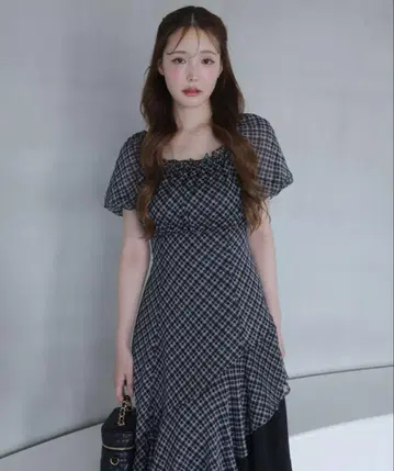 이레헴 티어드 롱 원피스