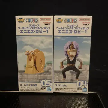 원피스 월드 컬렉션 에니에스 로비 스팬덤 골든 전화 2체 세트