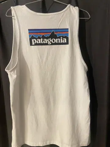 patagonia 탱크탑 M 화이트
