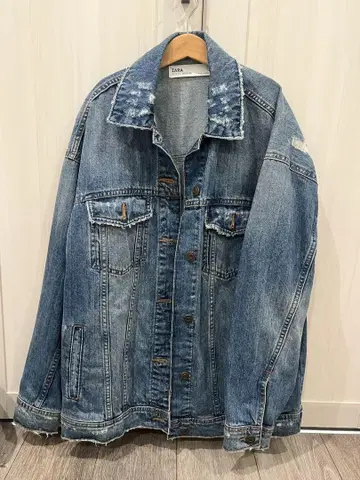 ZARA 데님 자켓