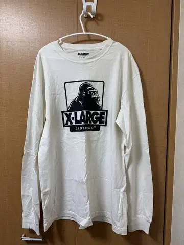 X-LARGE 화이트 롱T L 사이즈
