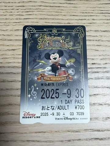 프리 티켓 빅뱅 비트 BB 어른 9/30