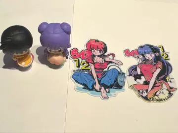란마 1/2 사오토메 란마 샴푸 모구모구대 비사이드라벨 4점