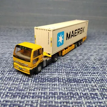 철도 모형 해상 컨테이너 MAERSK 트레일러 컬렉션 토미텍