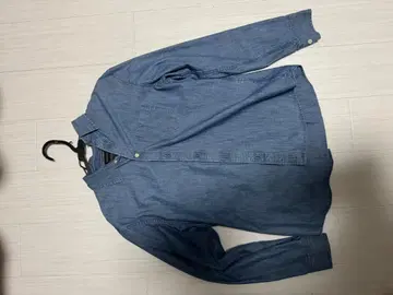 BANANA REPUBLIC 데님 블루 긴팔 셔츠 M