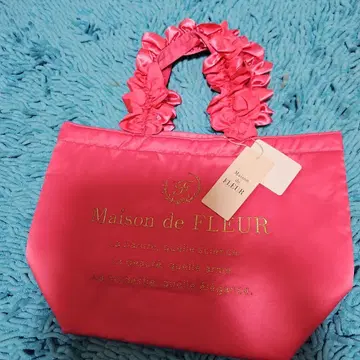 미사용 새상품 Maison de FLEUR 핑크 토트백