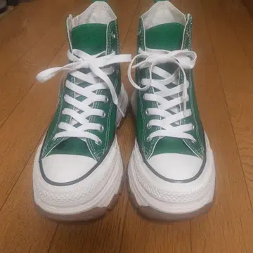 트렉 웨이브 ALL STAR 그린 하이컷 스니커즈
