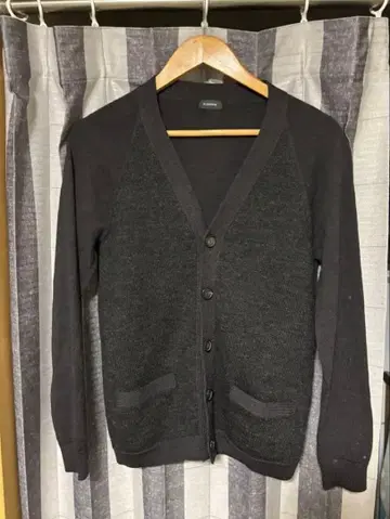 JILSANDER 울 가디건 다크 네이비 이탈리아제 SULLEN