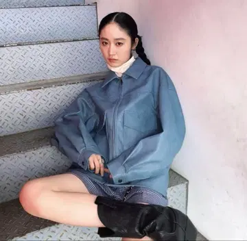 moussy FAUX LEATHER BIG 자켓 가죽 자켓