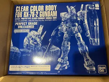 PG UNLEASHED 1/60 RX-78-2 건담 클리어 컬러 바디