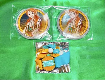 원피스 USJ 캔뱃지 팔찌 나미