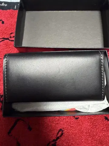 PaulSmith 블랙 가죽 키케이스
