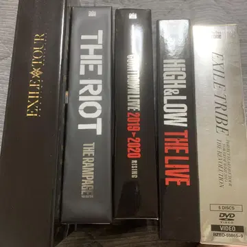 EXILE TRIBE LDH 라이브 DVD 세트