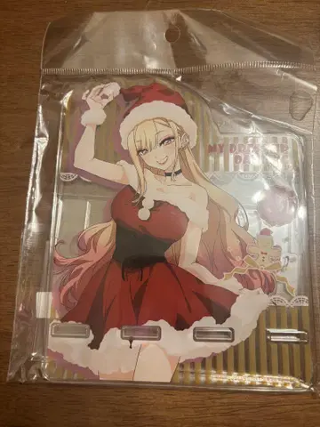 미사용 새상품 Acrylic stand 산타 의상