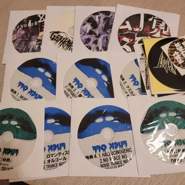 환각 알레르기 특전 DVDCD 11장 세트 & 스티커