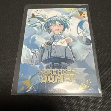 프로세카 CD 특전 트레이딩 카드 하츠네 미쿠 금박
