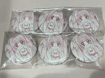피치피치 피치 타워 레코드 원작 시계 부품 캔뱃지 루치아